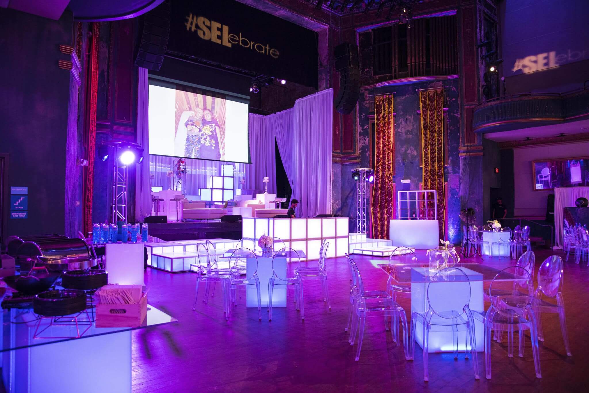 Levenson Bat Mitzvah event at the Queen